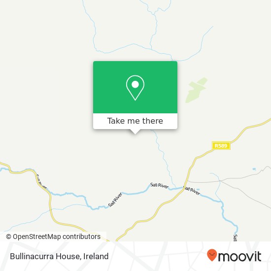 Bullinacurra House map