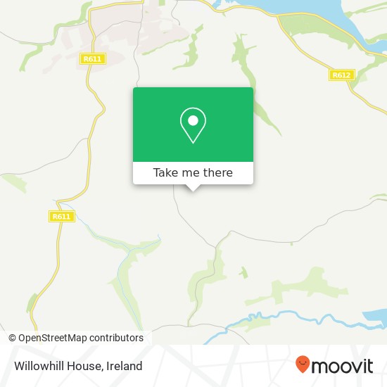 Willowhill House map