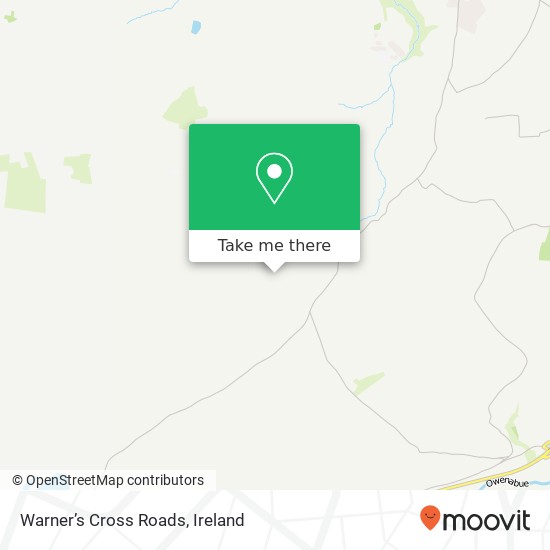 Warner’s Cross Roads map