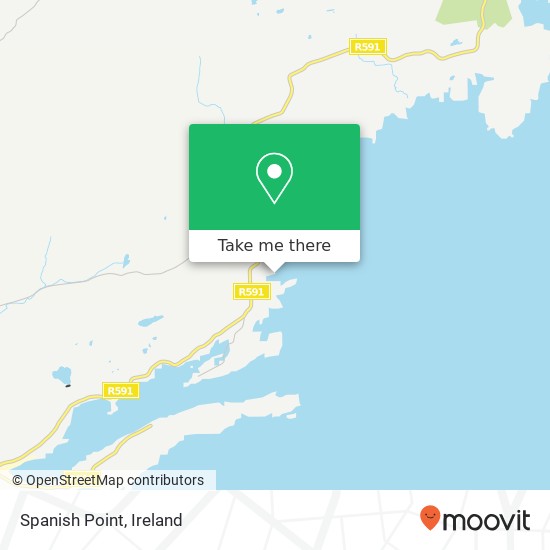 Spanish Point map