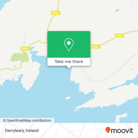 Derryleary map