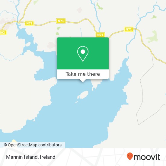 Mannin Island map