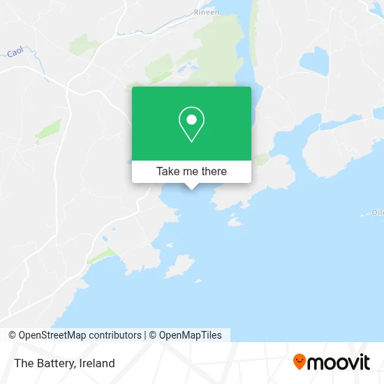 The Battery map