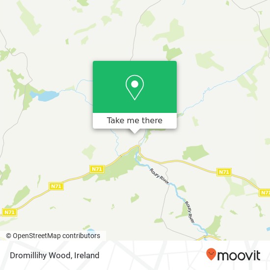 Dromillihy Wood map