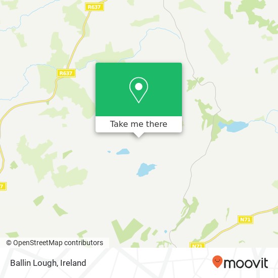 Ballin Lough map