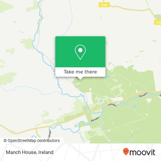 Manch House map