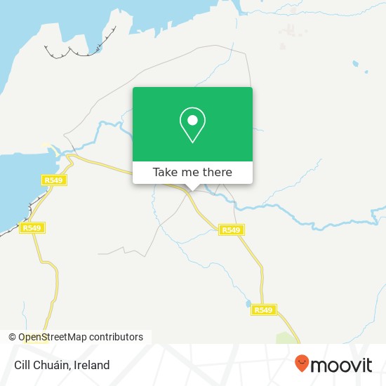 Cill Chuáin map