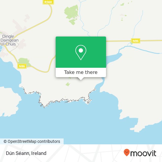 Dún Séann map