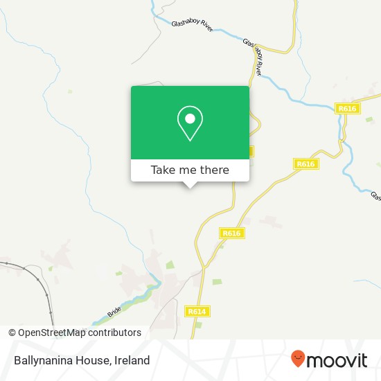 Ballynanina House map