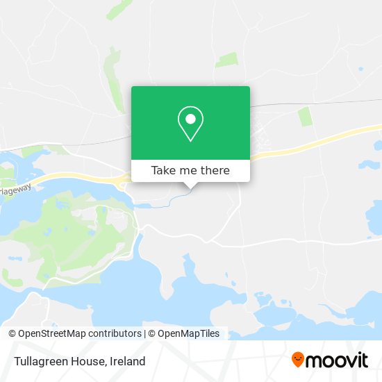 Tullagreen House map