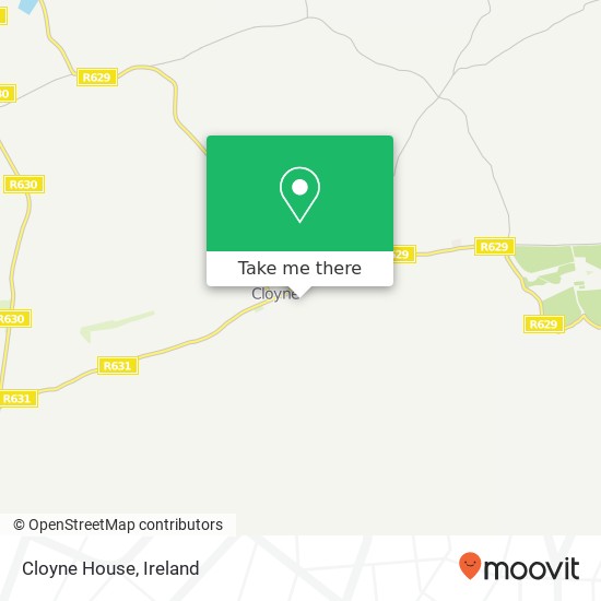 Cloyne House map