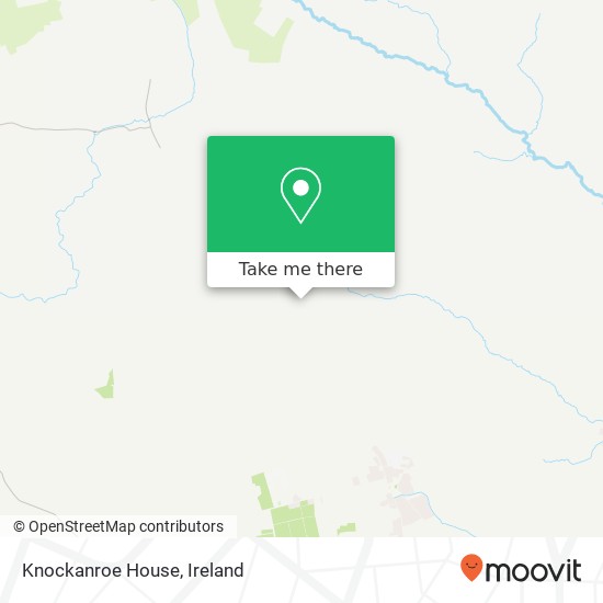 Knockanroe House map