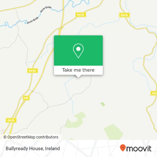 Ballyready House map