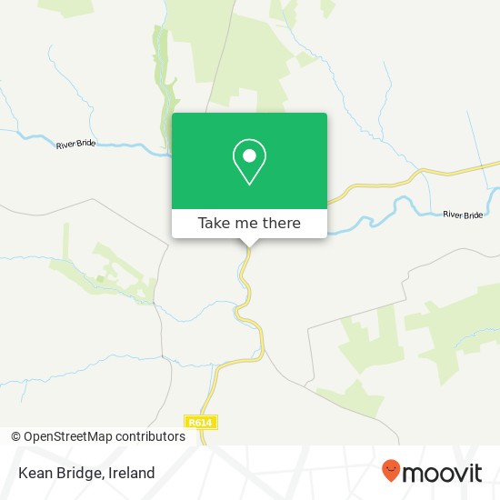 Kean Bridge map
