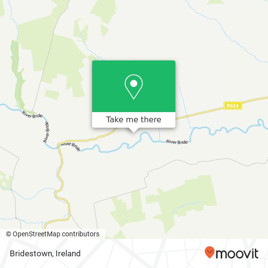 Bridestown map