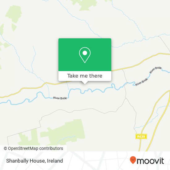 Shanbally House map