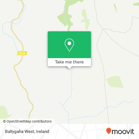 Ballygaha West map