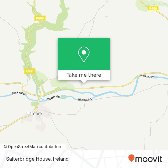 Salterbridge House map