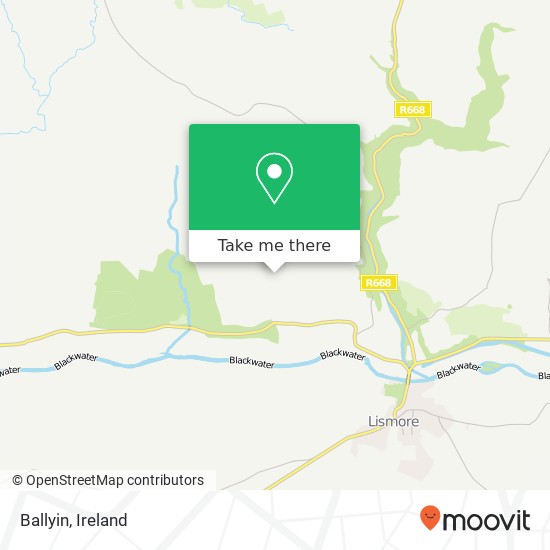 Ballyin map