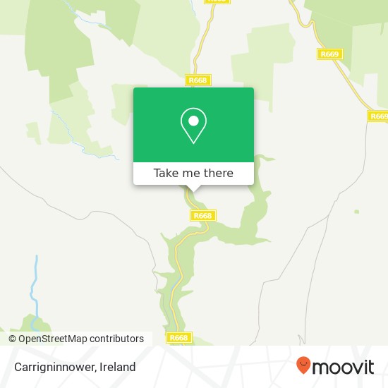 Carrigninnower map