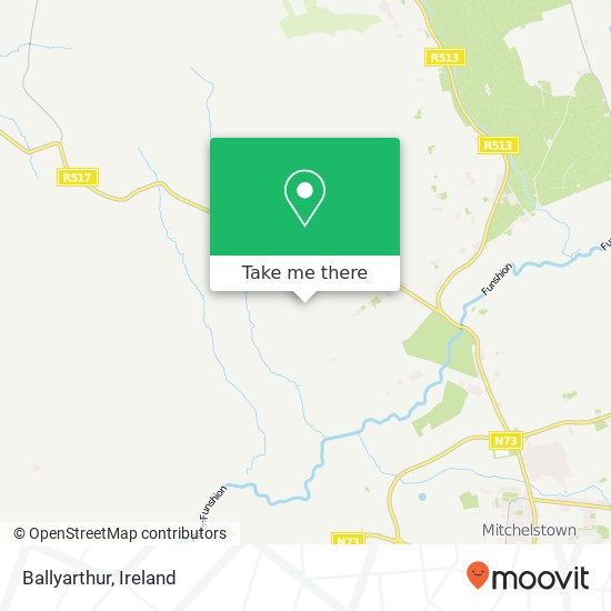 Ballyarthur map