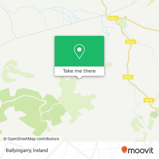 Ballyingarry map