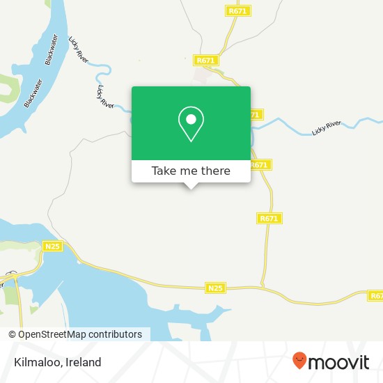 Kilmaloo map