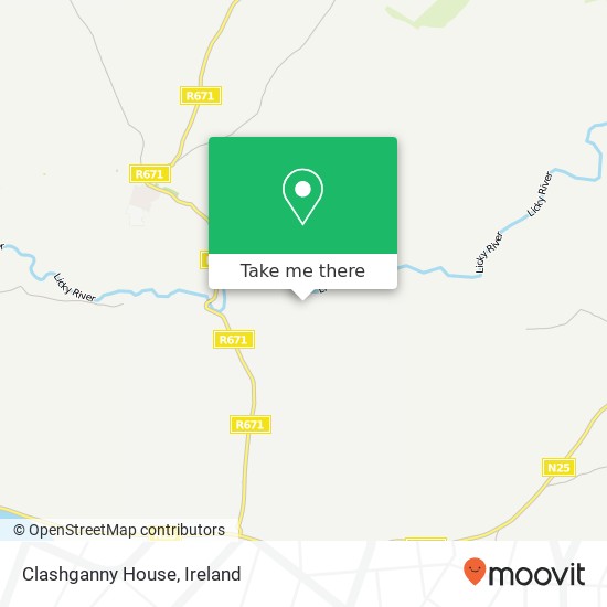 Clashganny House map