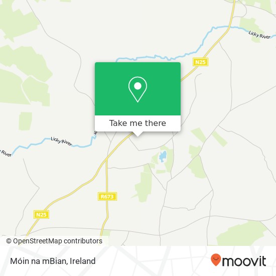 Móin na mBian plan