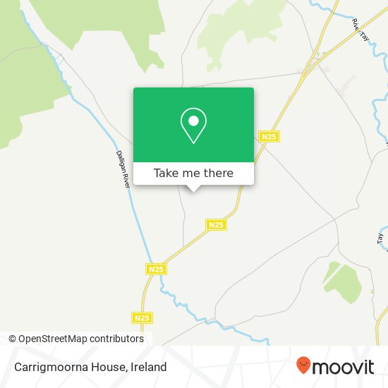 Carrigmoorna House map
