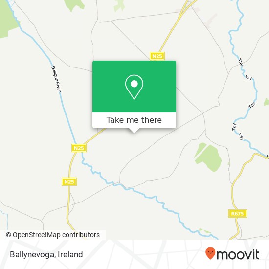 Ballynevoga map