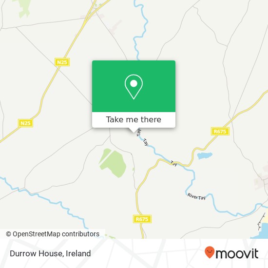 Durrow House map