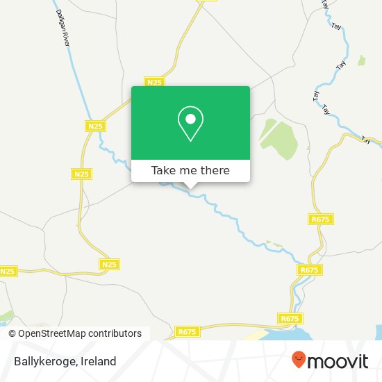 Ballykeroge map