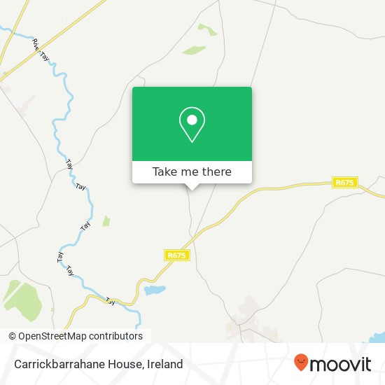 Carrickbarrahane House map