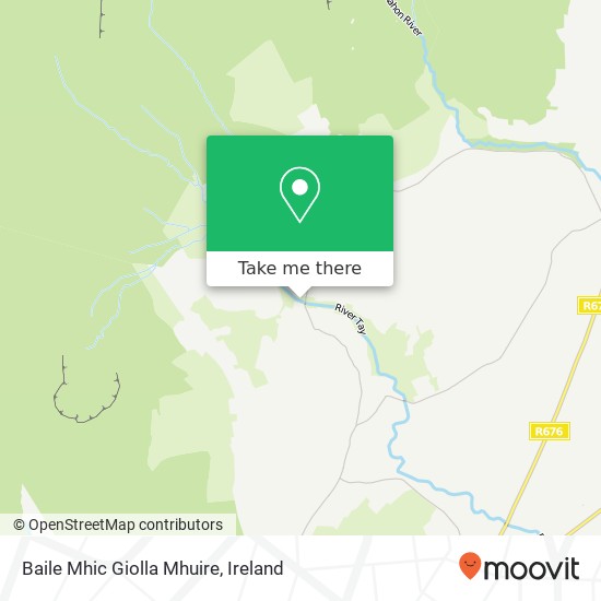 Baile Mhic Giolla Mhuire map