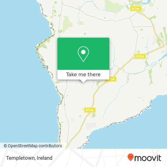 Templetown map