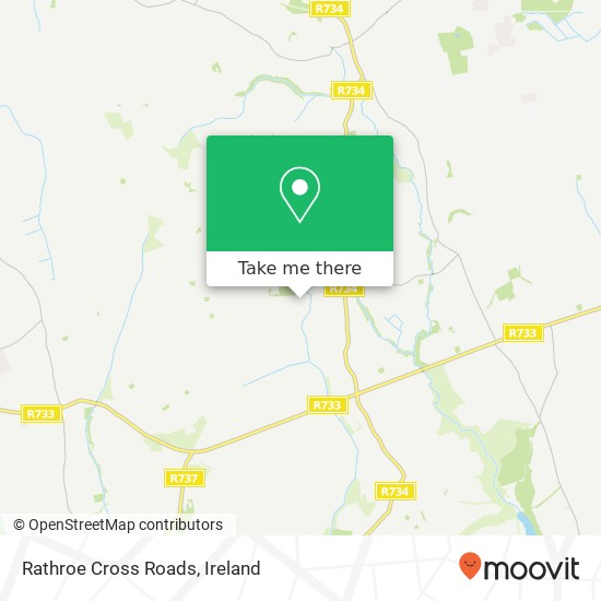 Rathroe Cross Roads map