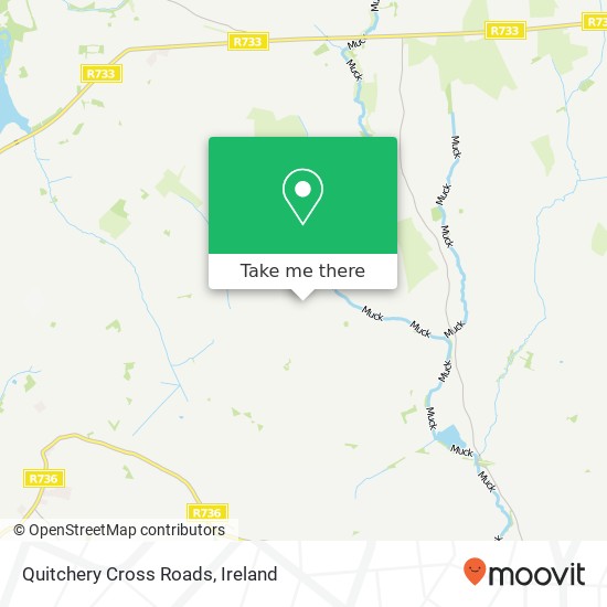 Quitchery Cross Roads map