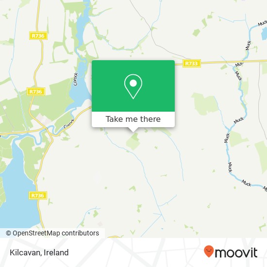 Kilcavan map