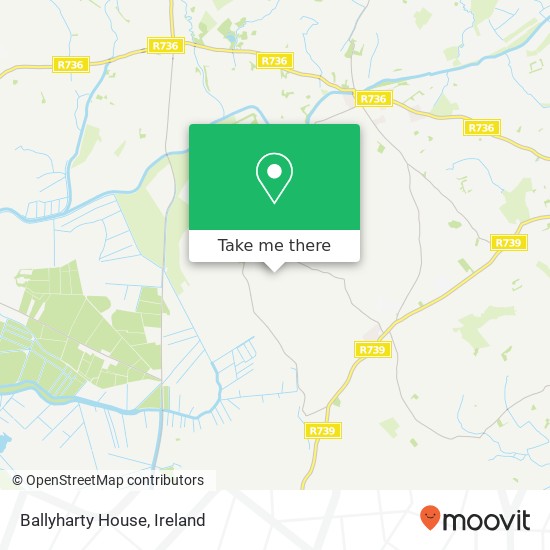 Ballyharty House map