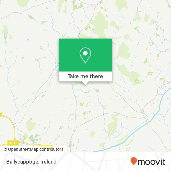 Ballycappoge map