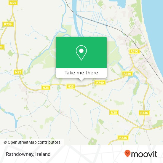 Rathdowney map