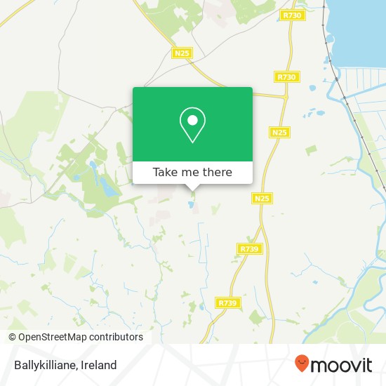 Ballykilliane map