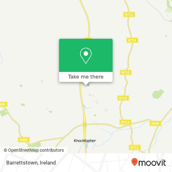 Barrettstown map