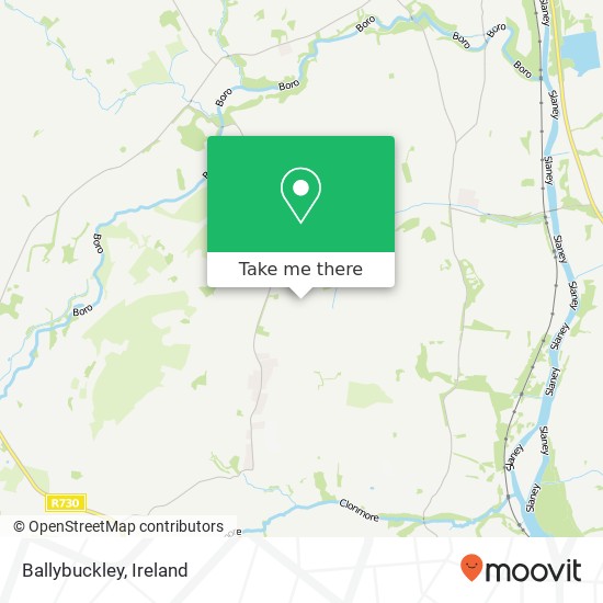 Ballybuckley map