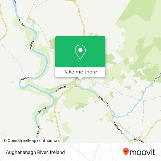 Aughananagh River map