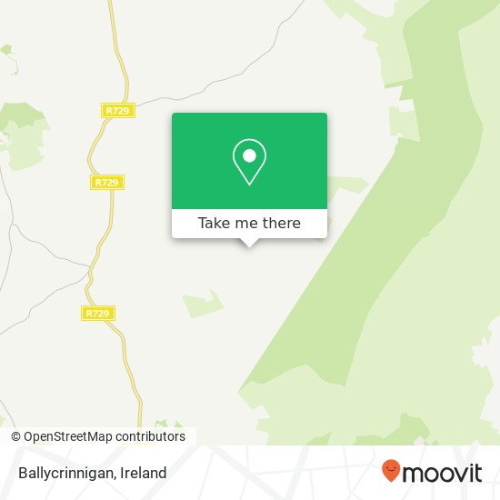 Ballycrinnigan map