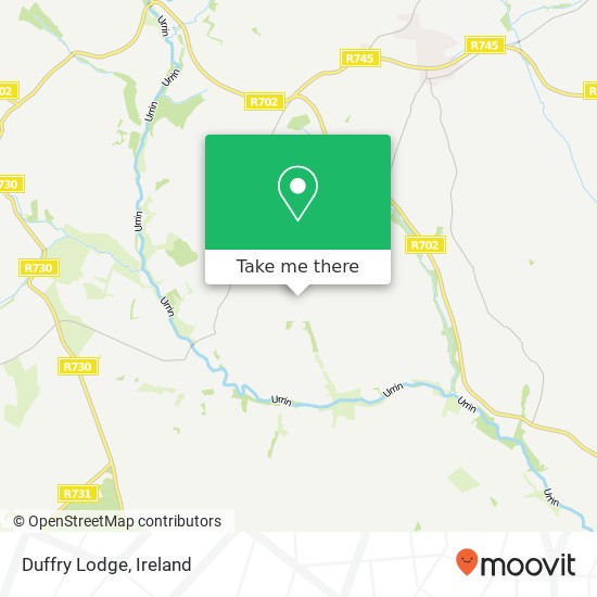 Duffry Lodge map