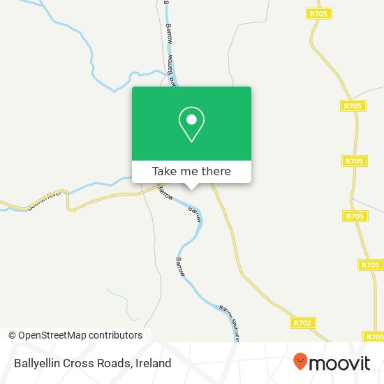 Ballyellin Cross Roads map