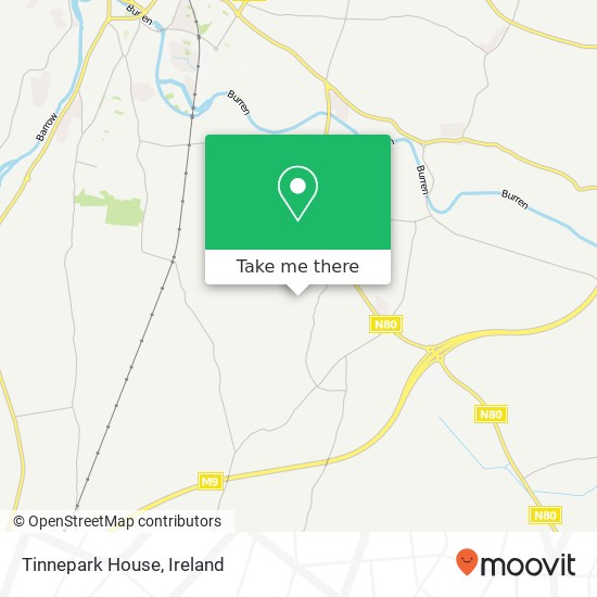 Tinnepark House map
